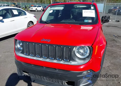 2017 Jeep Renegade Latitude 4X4 из США, поврежденный, VIN ZACCJBBB8HPG02820